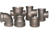 Garnitures de tuyau noires durables en métal, fil des garnitures de tuyau de soudure de prise ISO7/1