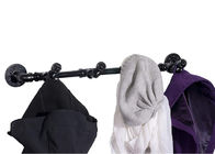 Les vêtements plaqués du support 4 de manteau de finition accroche le matériel de fonte malléable