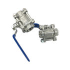 valves filetées hydrauliques d'acier inoxydable de SS316 6000psi