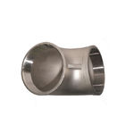 Garnitures de tuyau sanitaires de courbure de la catégorie comestible SS316l DST de coude de 90 degrés