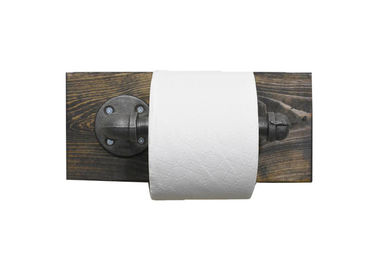 Bride industrielle de plancher de toilette de support de papier hygiénique de tuyau de style décoratif de cru